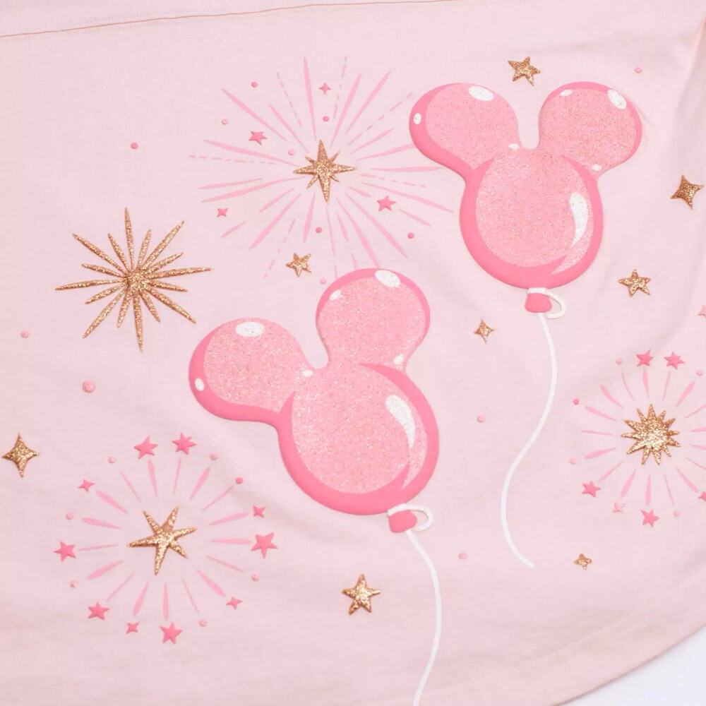 2026 Disney Spirit Jersey Walt Disney World Pink Balloon Long Sleev Sweatshirt L - Picture 3 of 13